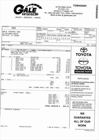 used 2024 Toyota RAV4 Prime car, priced at $46,583