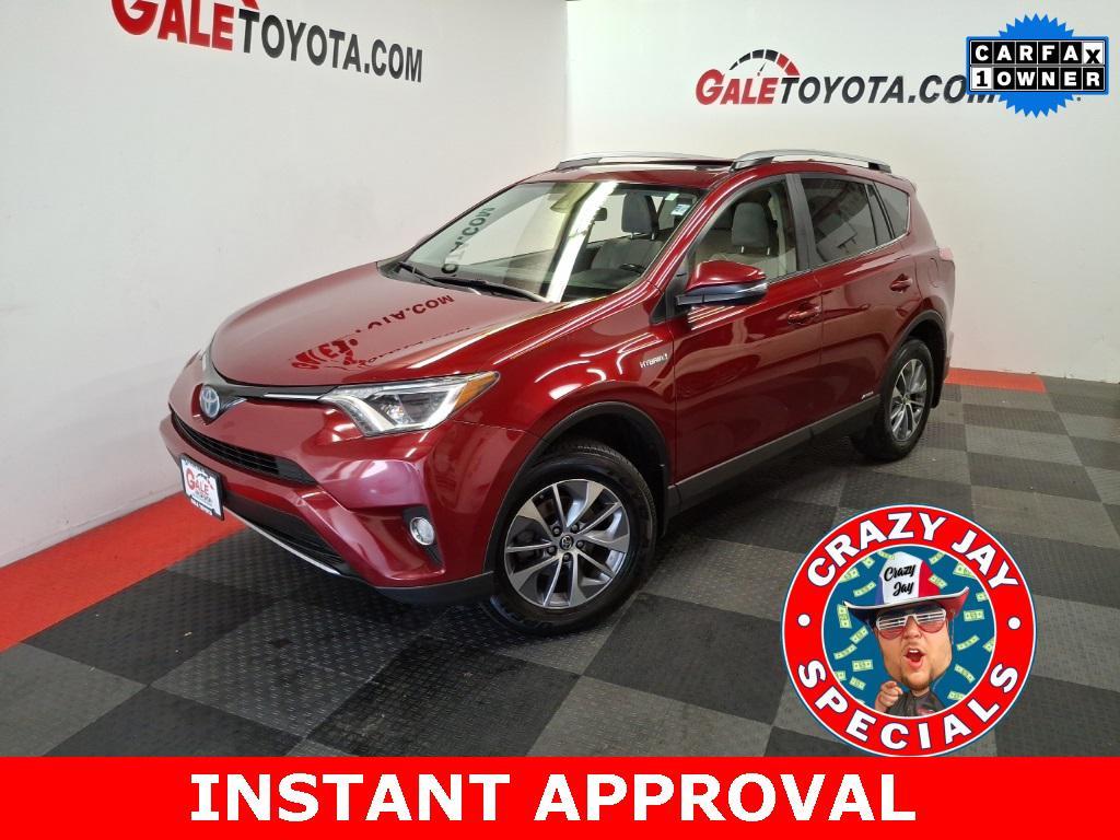 used 2018 Toyota RAV4 Hybrid car, priced at $15,983