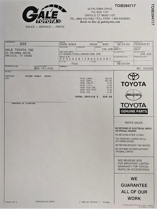 used 2017 Dodge Challenger car, priced at $14,983