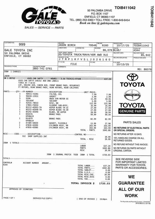 used 2020 Toyota RAV4 car, priced at $24,683