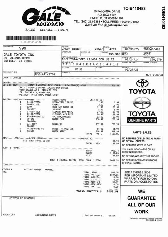 used 2010 Toyota Corolla car, priced at $5,625