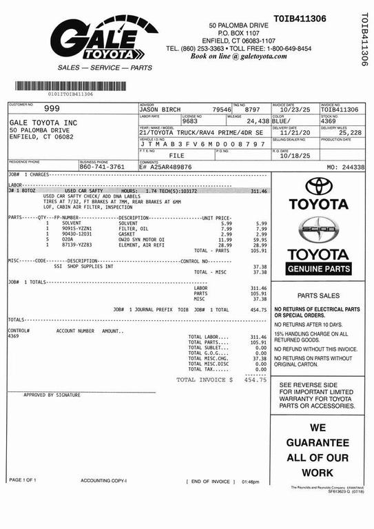 used 2021 Toyota RAV4 Prime car, priced at $34,477