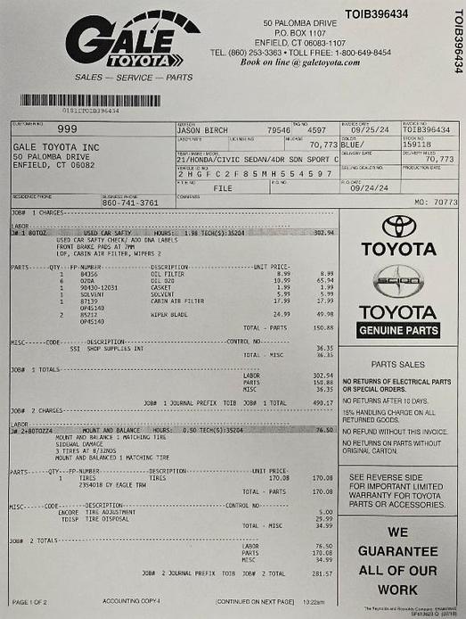 used 2021 Honda Civic car, priced at $18,383