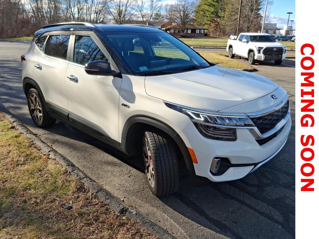 used 2021 Kia Seltos car, priced at $18,999
