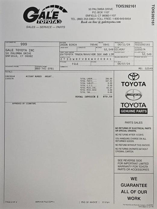used 2019 Toyota RAV4 Hybrid car, priced at $29,379