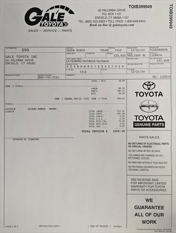 used 2014 Subaru Outback car, priced at $9,483