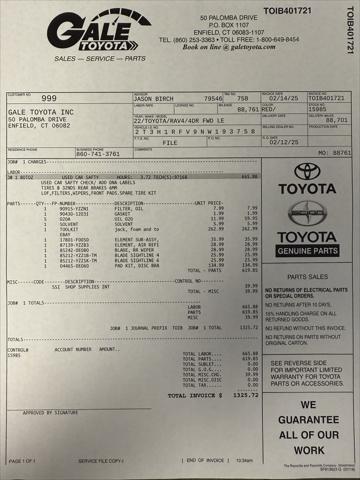 used 2022 Toyota RAV4 car, priced at $23,683