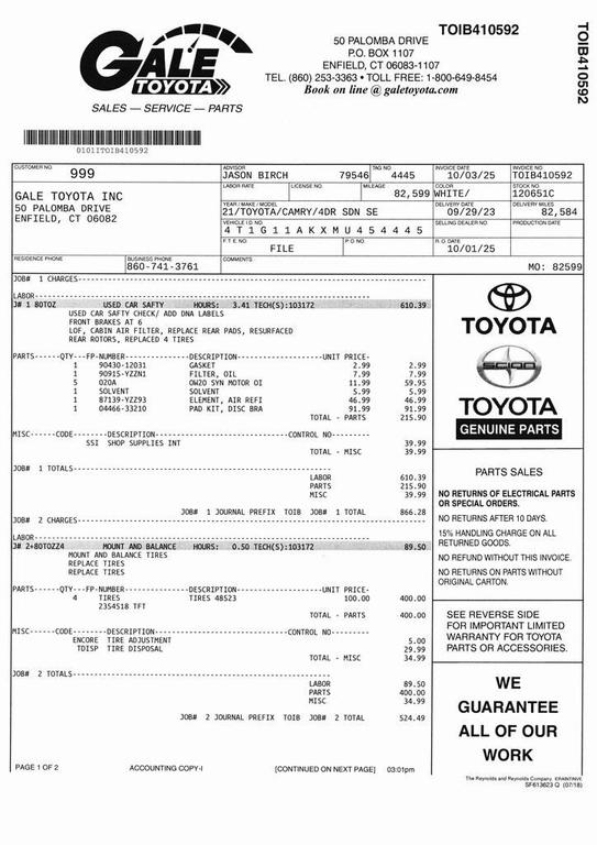 used 2021 Toyota Camry car, priced at $20,383