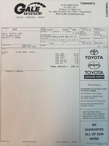 used 2021 Toyota Corolla car, priced at $17,483