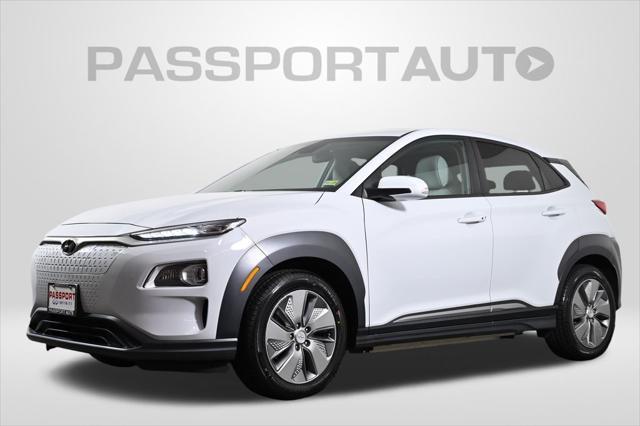 used 2021 Hyundai Kona EV car, priced at $19,250