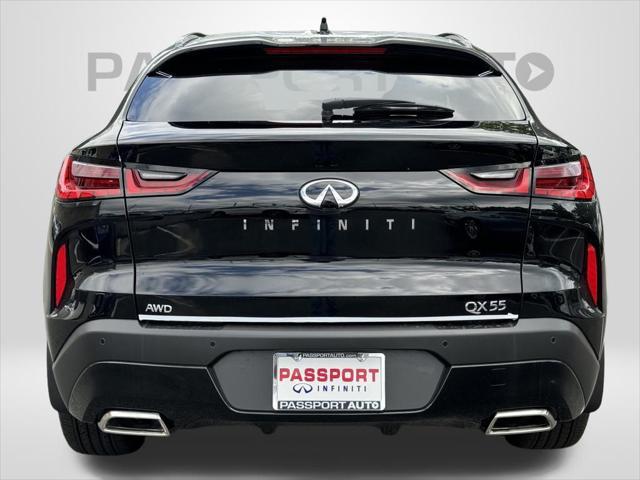 new 2025 INFINITI QX55 car, priced at $54,845