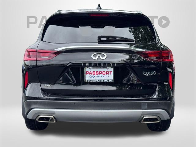 used 2022 INFINITI QX50 car, priced at $29,990
