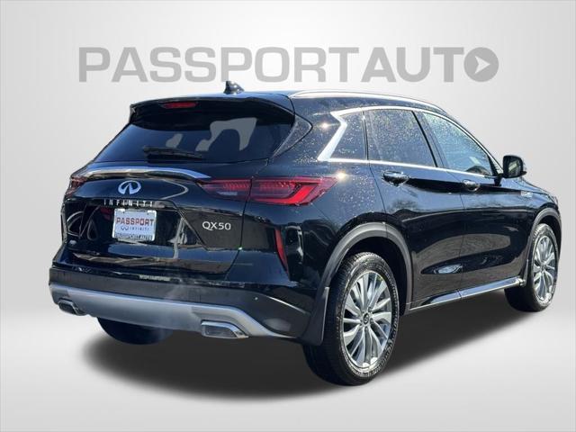 new 2025 INFINITI QX50 car, priced at $46,454