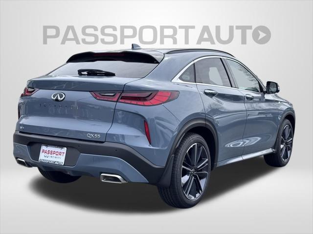 new 2025 INFINITI QX55 car, priced at $50,694