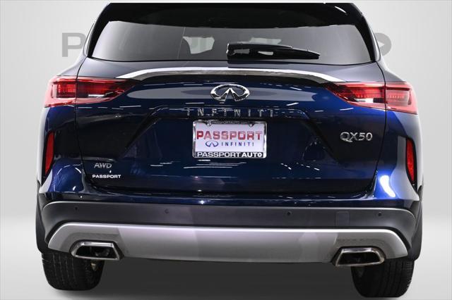 used 2022 INFINITI QX50 car, priced at $27,990