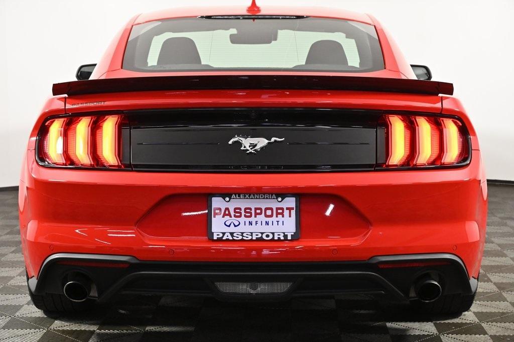 used 2021 Ford Mustang car, priced at $24,895