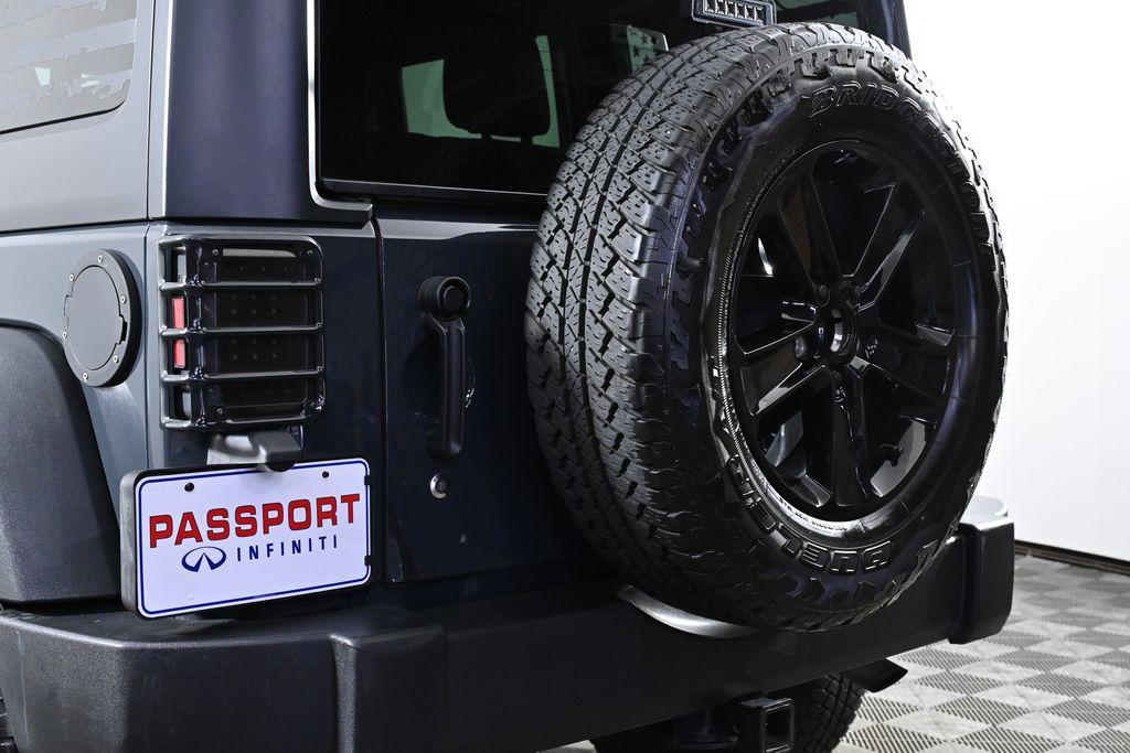 used 2018 Jeep Wrangler JK Unlimited car, priced at $18,500
