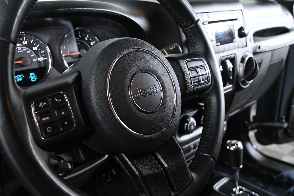 used 2018 Jeep Wrangler JK Unlimited car, priced at $18,500