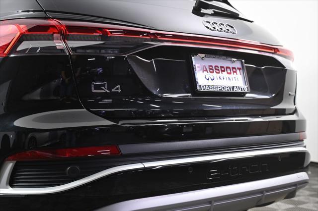 used 2023 Audi Q4 e-tron car, priced at $31,950