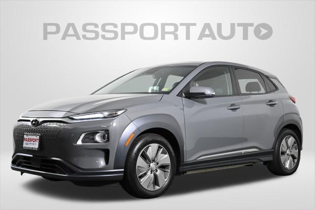 used 2021 Hyundai Kona EV car, priced at $21,000