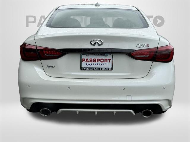 new 2024 INFINITI Q50 car, priced at $57,157