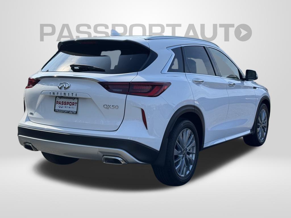 new 2025 INFINITI QX50 car, priced at $48,370