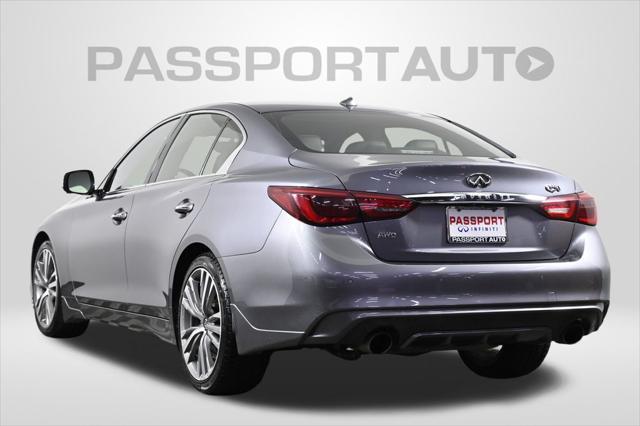 used 2022 INFINITI Q50 car, priced at $27,500