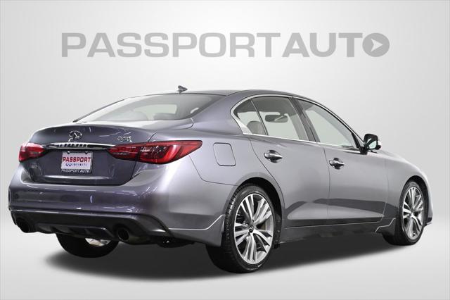 used 2022 INFINITI Q50 car, priced at $27,500