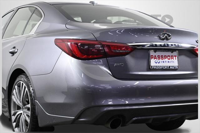 used 2022 INFINITI Q50 car, priced at $27,500