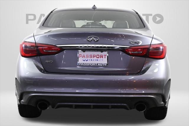 used 2022 INFINITI Q50 car, priced at $27,500