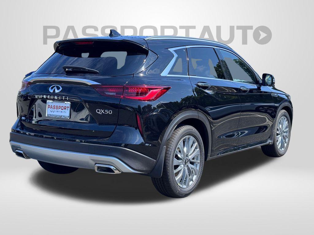 new 2025 INFINITI QX50 car, priced at $43,318