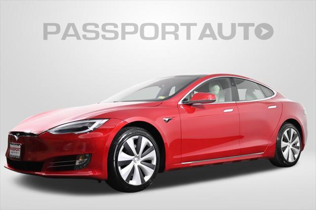 used 2021 Tesla Model S car, priced at $38,975