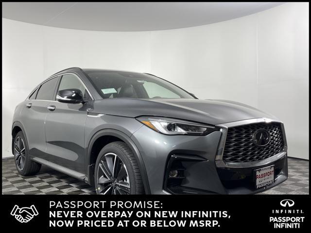 used 2023 INFINITI QX55 car, priced at $35,900