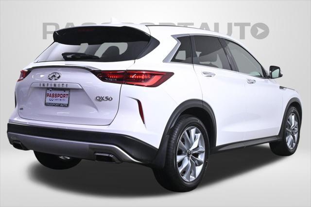 used 2022 INFINITI QX50 car, priced at $26,875