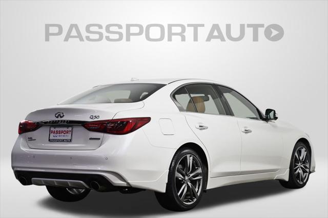 used 2021 INFINITI Q50 car, priced at $32,500