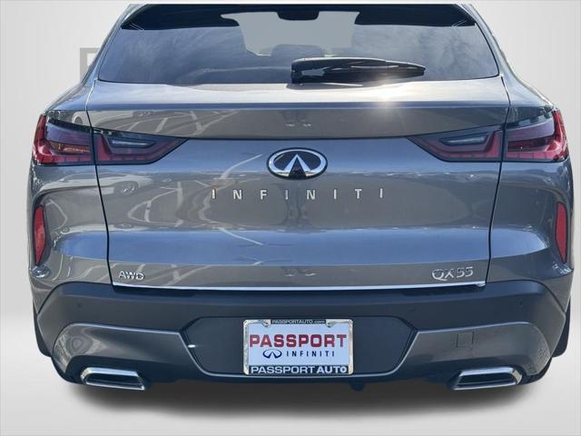 new 2025 INFINITI QX55 car, priced at $54,903