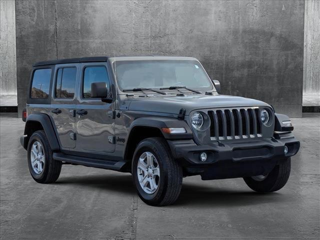 used 2022 Jeep Wrangler Unlimited car, priced at $32,998