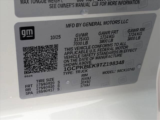 new 2026 Chevrolet Silverado 1500 car, priced at $46,665