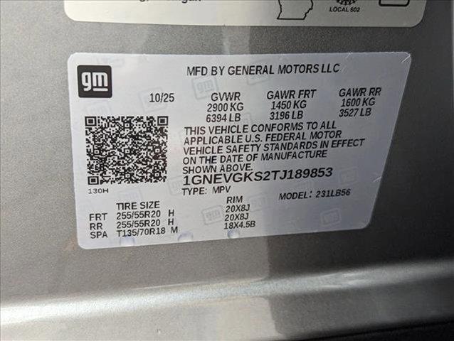 new 2026 Chevrolet Traverse car, priced at $47,933