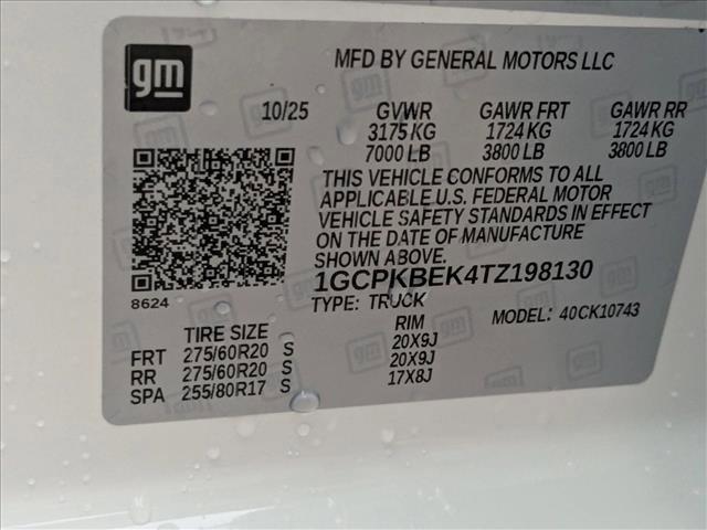 new 2026 Chevrolet Silverado 1500 car, priced at $46,665