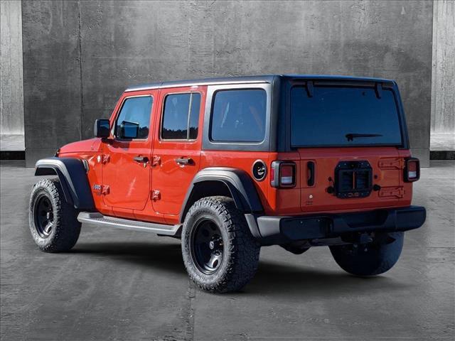 used 2018 Jeep Wrangler Unlimited car, priced at $23,998