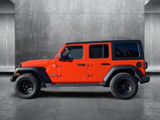 used 2018 Jeep Wrangler Unlimited car, priced at $23,998