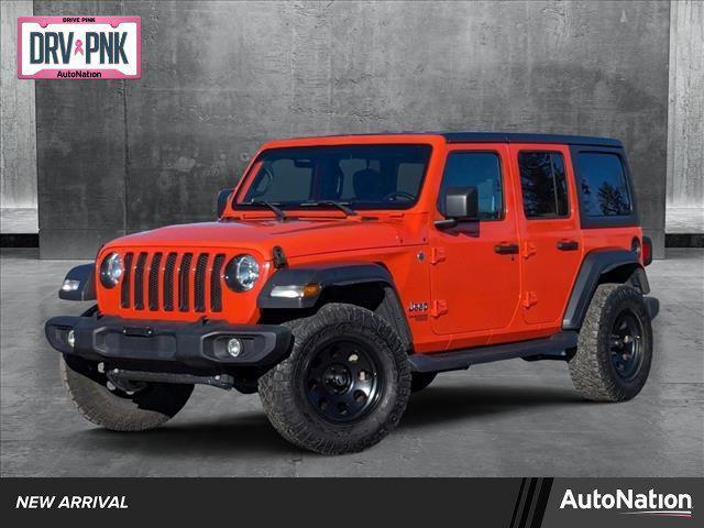 used 2018 Jeep Wrangler Unlimited car, priced at $23,998