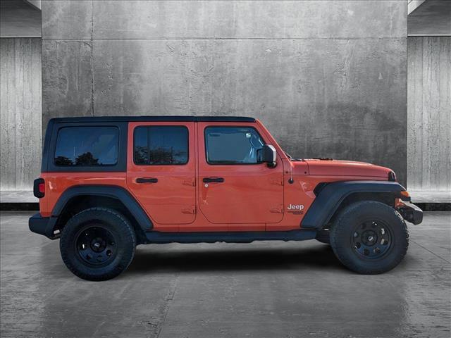 used 2018 Jeep Wrangler Unlimited car, priced at $23,998