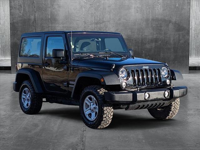 used 2017 Jeep Wrangler car, priced at $21,760