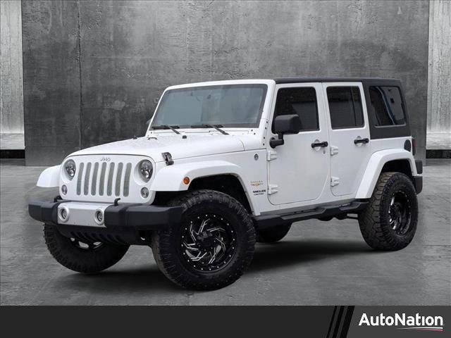 used 2014 Jeep Wrangler Unlimited car, priced at $15,991