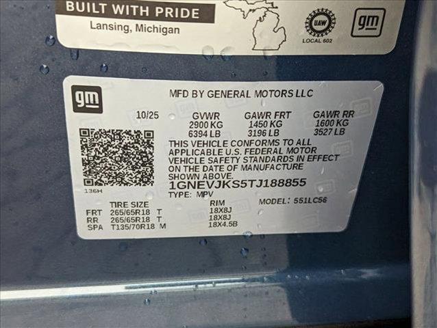 new 2026 Chevrolet Traverse car, priced at $51,412