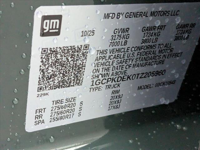 new 2026 Chevrolet Silverado 1500 car, priced at $54,355