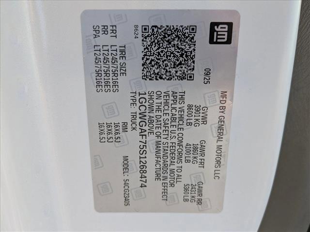 new 2025 Chevrolet Express 2500 car, priced at $46,645