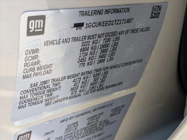 new 2026 Chevrolet Silverado 1500 car, priced at $59,692